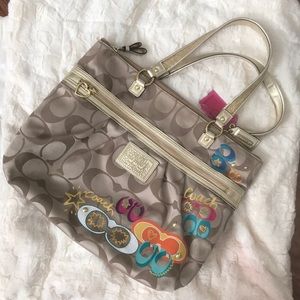Coach shoulder purse!